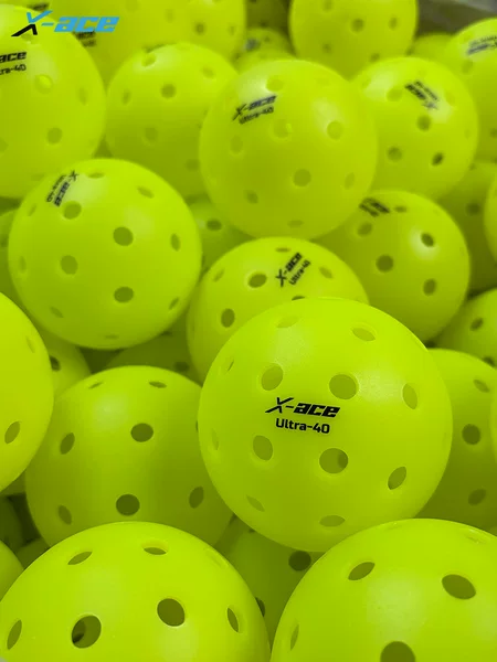 New Product Rotational Molding 40-Hole Pickleball Pickleball Indoor and Outdoor Training Hole Ball High Elasticity and Durable Pickleball