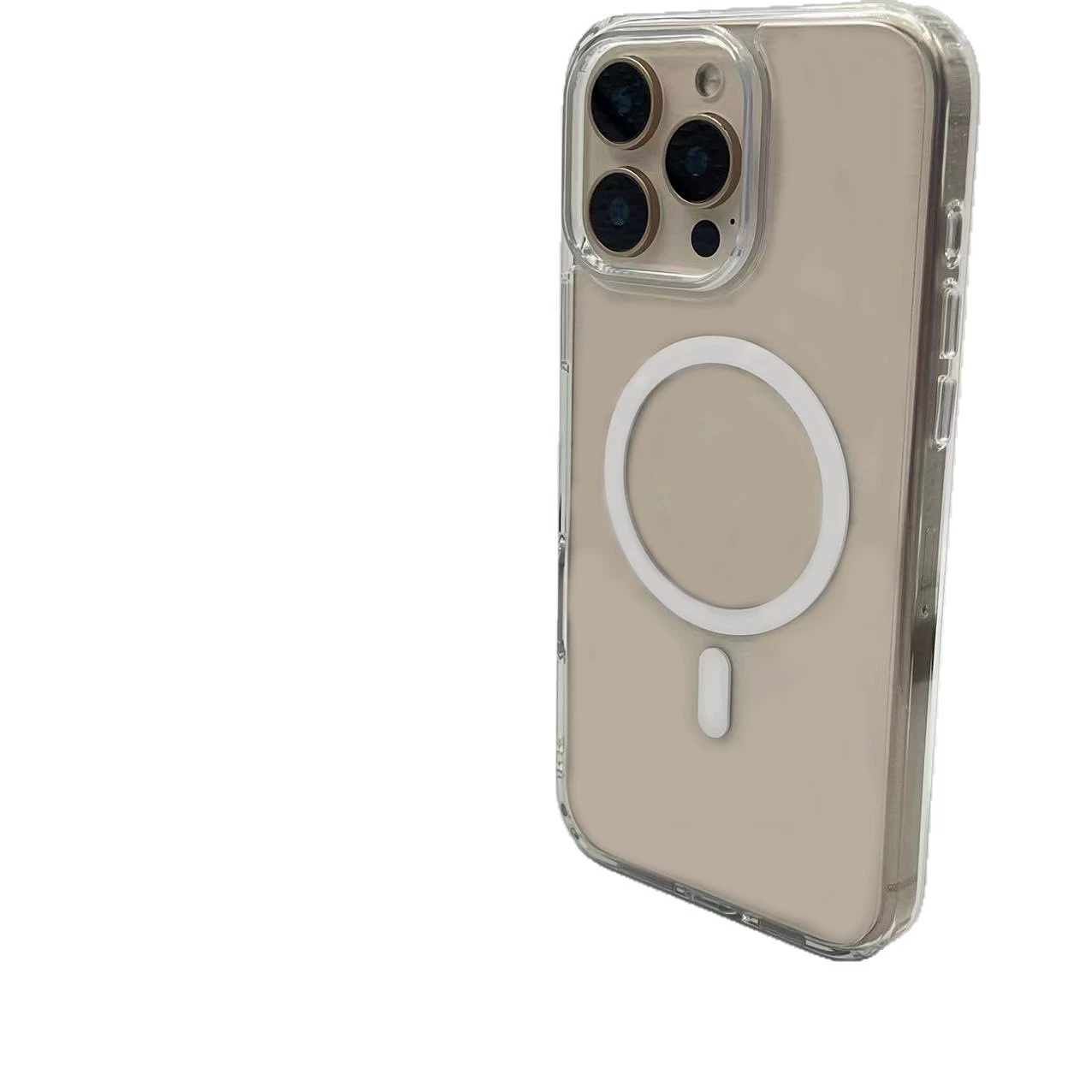 Apple, матовый совместимый защитный уголки, чехол, защита от падений, iphone, 16promax, 2 в 1