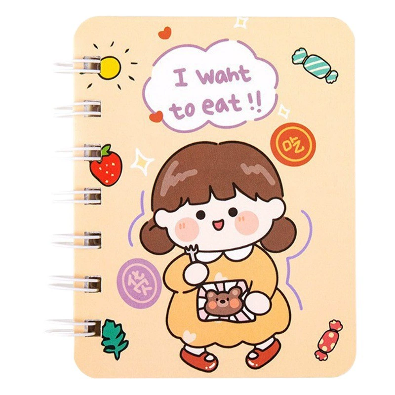 A7 флип-катушка книга студент маленький блокнот карманный мини блокнот дневник портативный офисный блокнот оптом