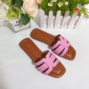 Factory original 2025 Europe and the United States original brand new slippers sandals cross-border e-commerce 2025 burst red ladies cool