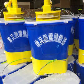 25升电动单兵融雪抛撒器价格 图片 小型全自动化雪撒盐机多少钱