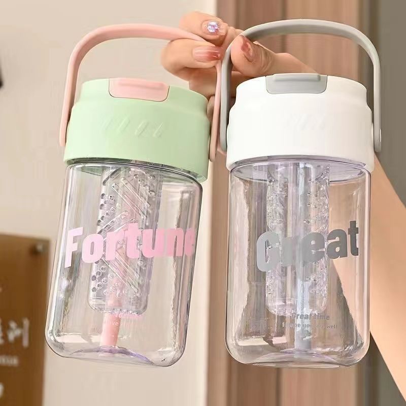 밸류 콤비네이션 팩 [그린 610mL + 화이트 610mL] - [프레쉬 티 필터 플라워 티컵] 밀봉 및 방수 * 걱정 없는 패키지