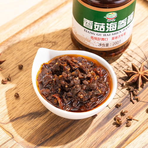 Full-flavored mushroom and sea cucumber sauce, chili sauce, rice bowl hot pot seasoning, seasoning dipping sauce, side dish, dropshipping one piece.