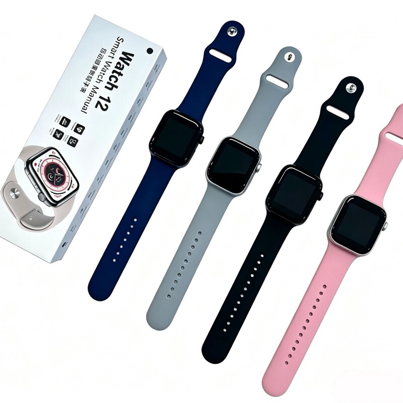 Huaqiangbei Blood Pressure Watch S12 Non-Invasive Blood Sugar, Uric Acid, Heart Rate, Blood Lipid, Sleep Health, Sports Smart Watch