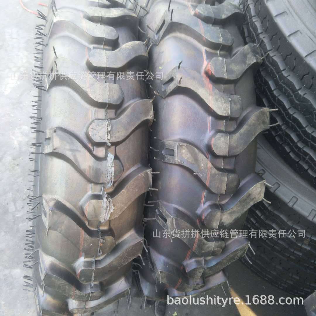 7.50-16  农用拖拉机轮胎 人字花纹