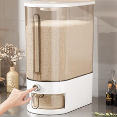 シンプルプレス米バケツ 防虫防湿密閉米箱 麺バケツ 米麺穀物保存容器 米