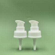 源头工厂双层20牙乳液泵头 粉底液泵专用 透明全罩按压泵头