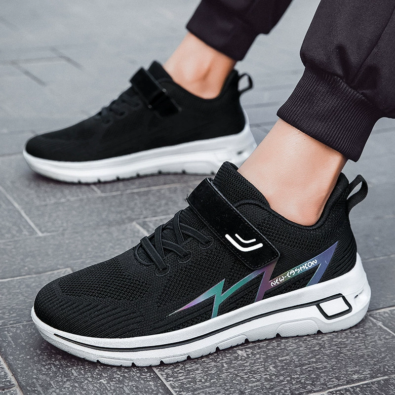 Новая легкая женская обувь сетка повседневная мама обувь среднего и пожилого возраста мужская обувь легкая нескользящая ходка обувь оптом