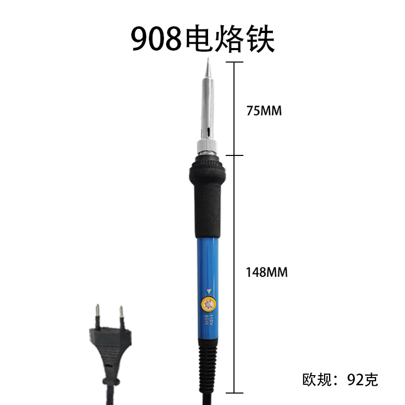 908 전기 납땜 인두 유럽 규정 (opp 가방)