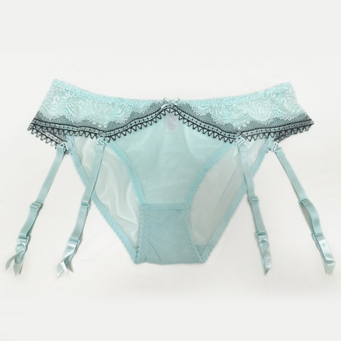 Ropa interior sexy encaje sexy liguero puro deseo ropa interior de mujer medias ultrafinas accesorios de todo fósforo liguero de cuatro esquinas