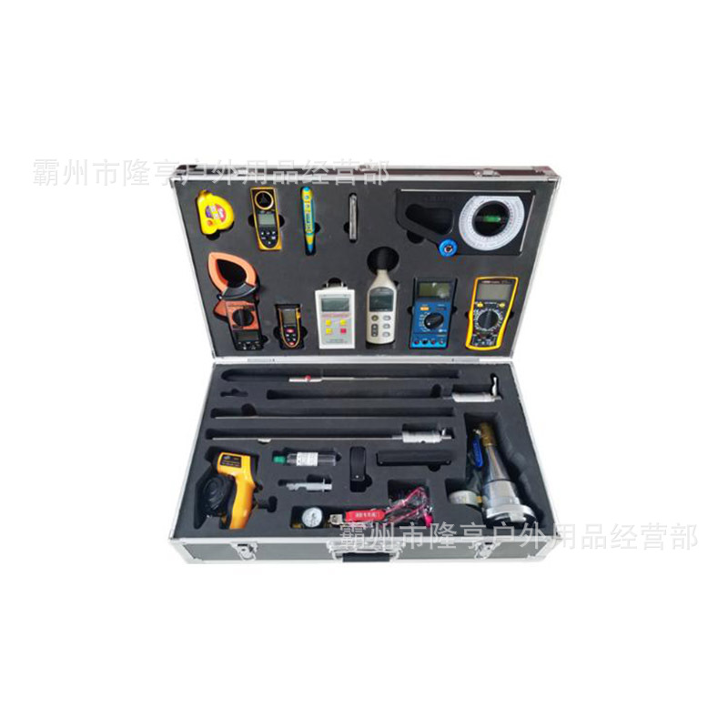 消防检测仪器箱铝合金国标GA1157消防设施维护保养检测套装仪器箱