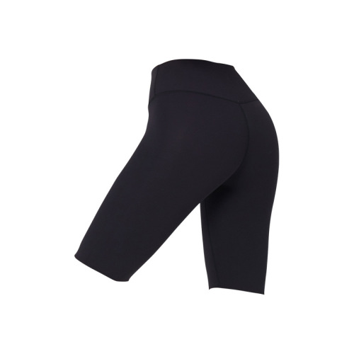 LULU Sports High-Elasticity Hip-Lifting Running Fitness Women's Yoga Breathable High-Waist Cycling Five-Pocket Pants Summer