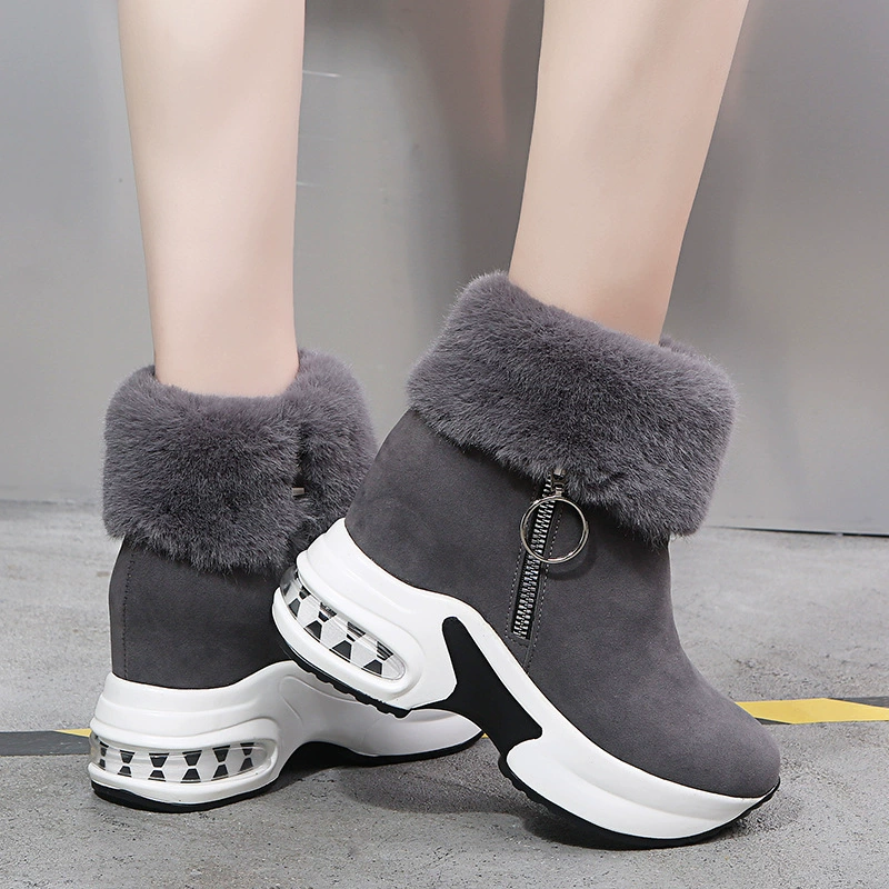 Winter keep warm fleece low boots, 2023