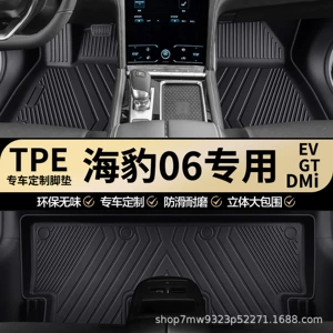 Byd Seal 06Dmi 06Ev 06Gt üçün xüsusi TPE döşəmə xalçaları