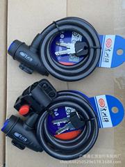 Bold 5108 Jizhou Bike Lock, Bicycle Rim Lock, Mountain Bike Steel Cable Lock, Alloy Wire Lock, Single Bike Strip Lock