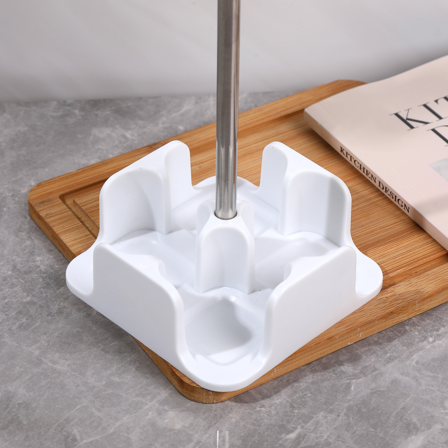 Tarro de condimento de cocina combinación de juego para el hogar Tarro de condimento de lujo ligero nórdico sellado a prueba de humedad botella de condimento acrílico al por mayor