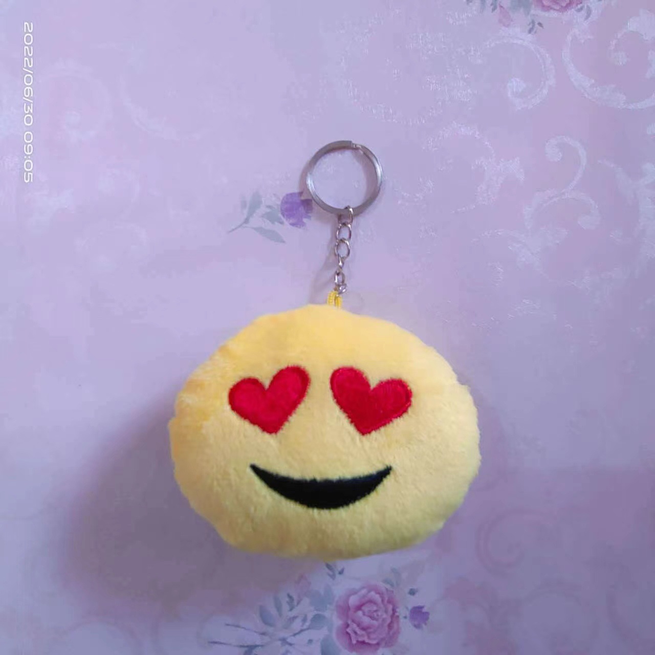 Juguetes de peluche transfronterizos pequeños emoticones colgantes mochilas llaves colgantes eventos de boda arrojar regalos colgantes al por mayor
