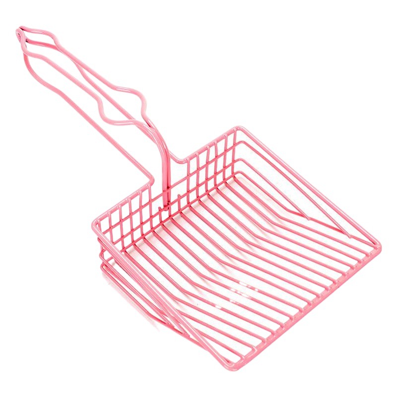 Cat litter shovel stainless steel metal large cat excrement shovel cat toilet shovel excrement tofu cat litter shovel cat supplies