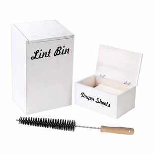 Wood Laundry Room Decor Drying Paper Wooden Box Container Laundry Detergent Organizer Wooden Tissue Box