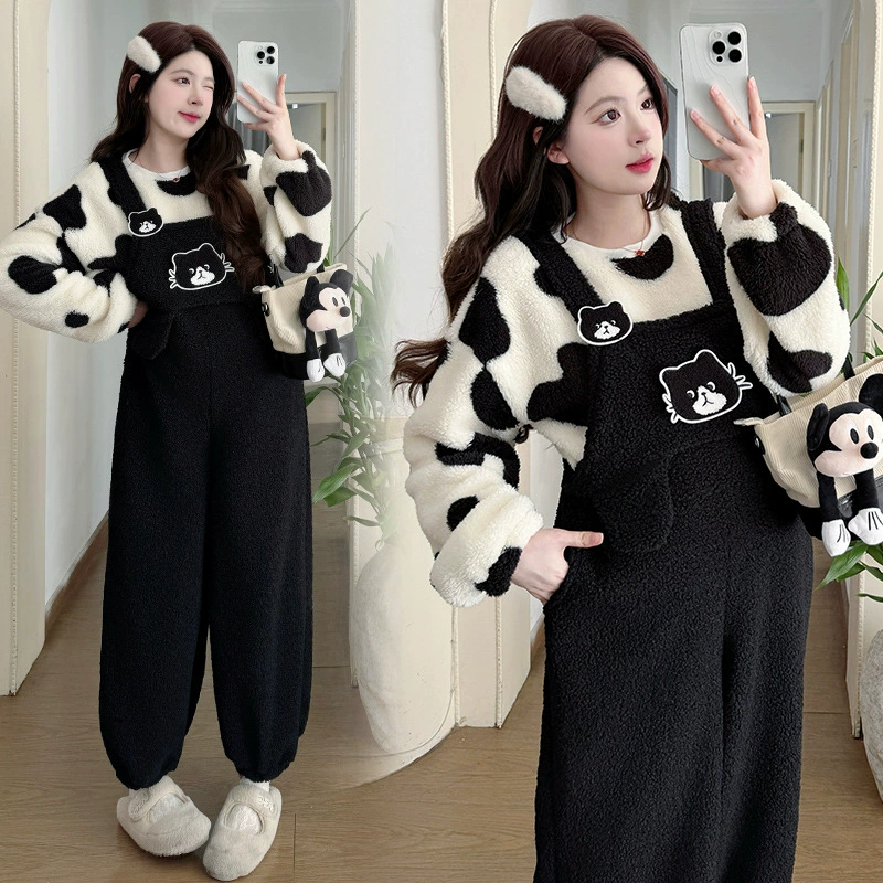Warm overall, sweater, loose fit