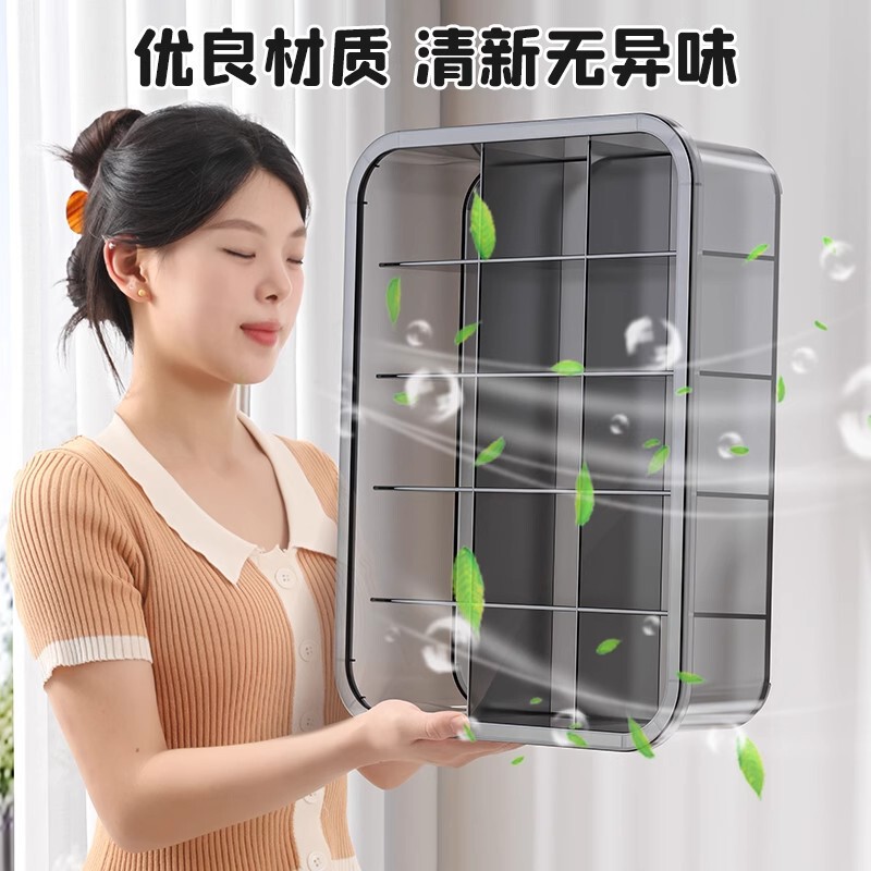 家用内衣袜子收纳盒大容量加厚塑料衣柜储物盒防尘无异味整理盒子|undefined