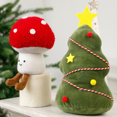 クリスマス装飾インかわいいクリスマスキノコガーランド人形人形ペンダントクリスマスギフト装飾品