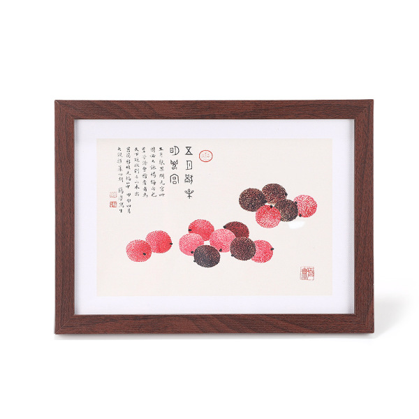 Wooden photo frame for bedroom