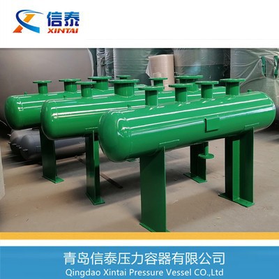 锅炉房中央空调分水器 集水器 碳钢分集水器 信泰源头厂家