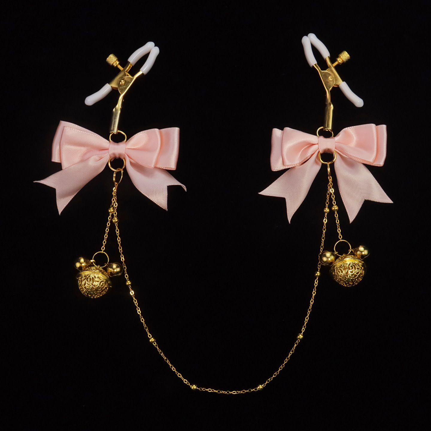 女用情趣铃铛乳夹奶夹惩罚刑具情侣调情sm道具咪咪夹子肛塞性玩具