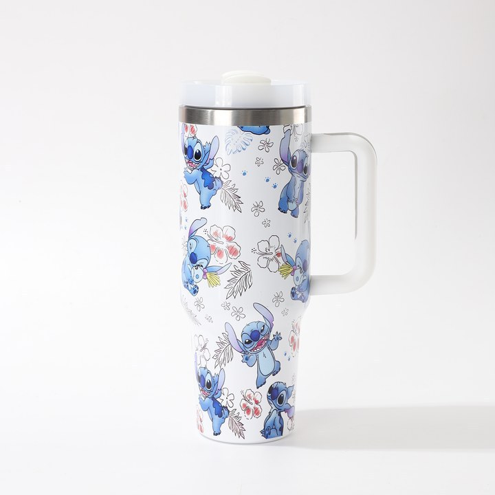 Amazon 40oz II mango Bingba taza taza de coche de vacío de doble capa taza termo de acero inoxidable 304