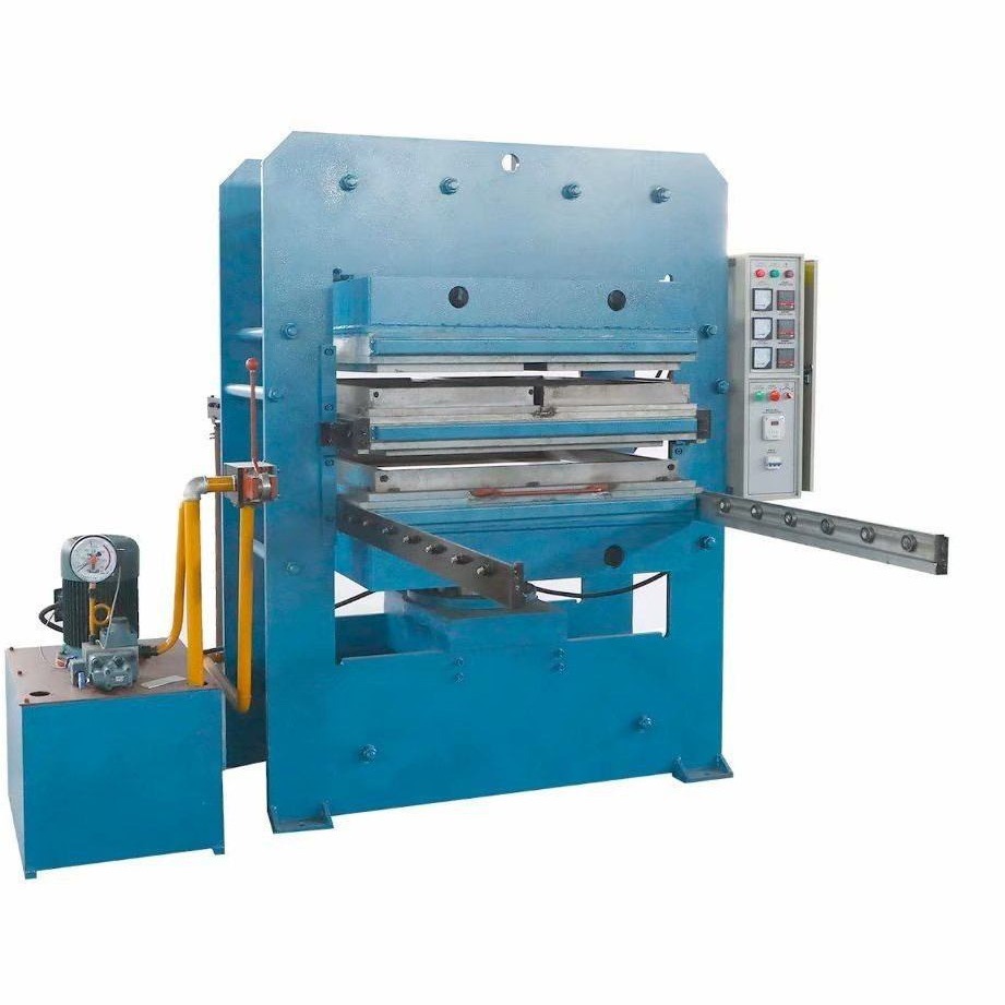 橡胶地板砖硫化机 胶粉地砖硫化机 青岛光越