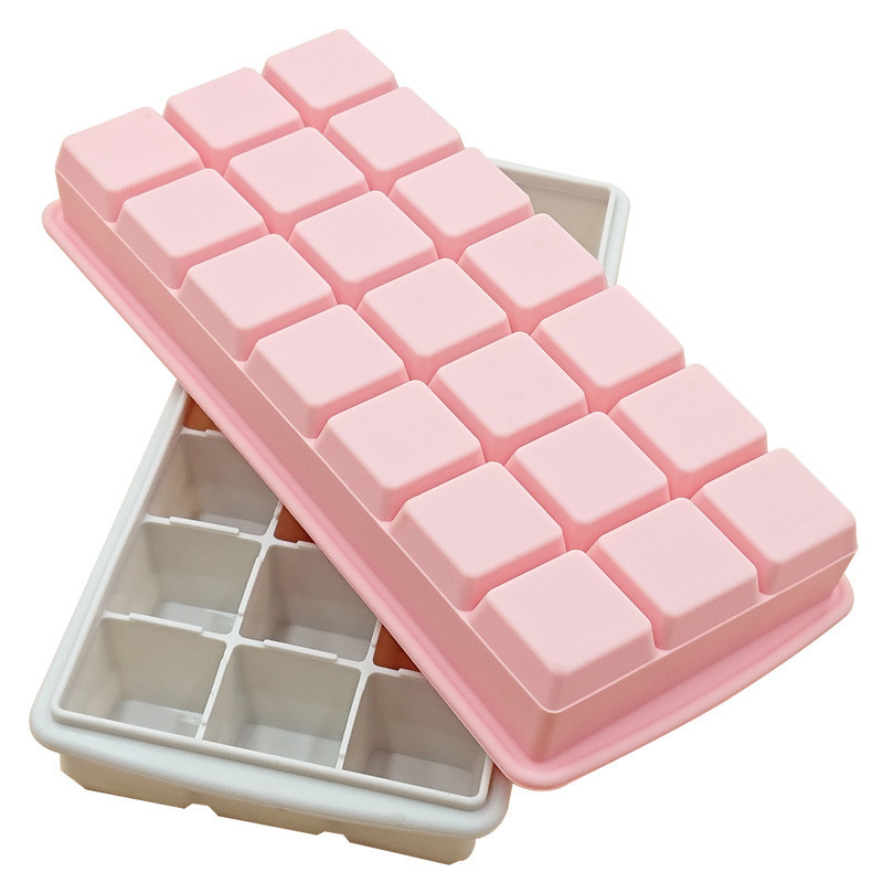 Amazon New 21-grid Silicone Ice Preservation Box with Lid