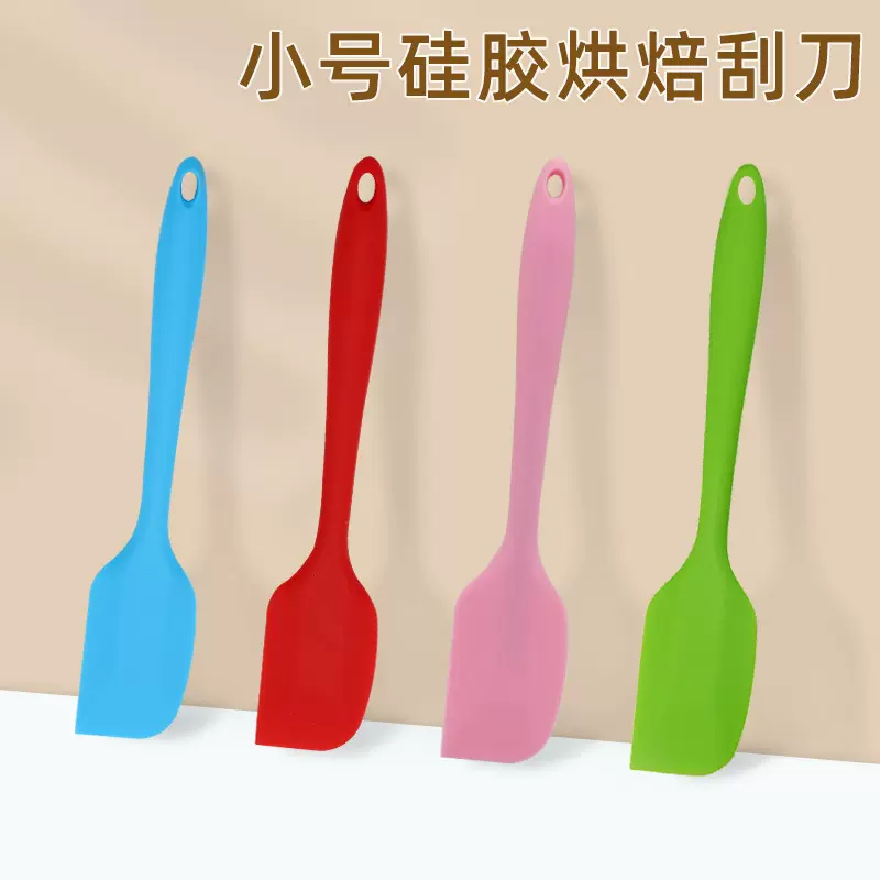 厂家21CM一体硅胶刮刀奶油抹刀蛋糕烘焙刮刀厨房烘焙工具现货