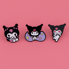 小惡魔兔子胸針徽章服裝背包飾品配飾別針合金胸章跨境外貿熱銷