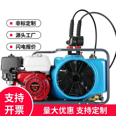 Gasoline Model Hmw100Gg Air Respirator Inflator Pump 100L Positive Pressure Compressor Portable Low Noise