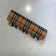 小红书推荐 小格驼色 大顾保春商行 英伦经典款纯羊毛格子围巾