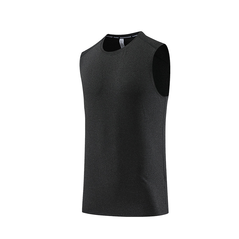 Verano nuevos deportes de secado rápido Chaleco de los hombres que absorbe la humedad sin mangas suelto ligero entrenamiento de fitness correr chaleco