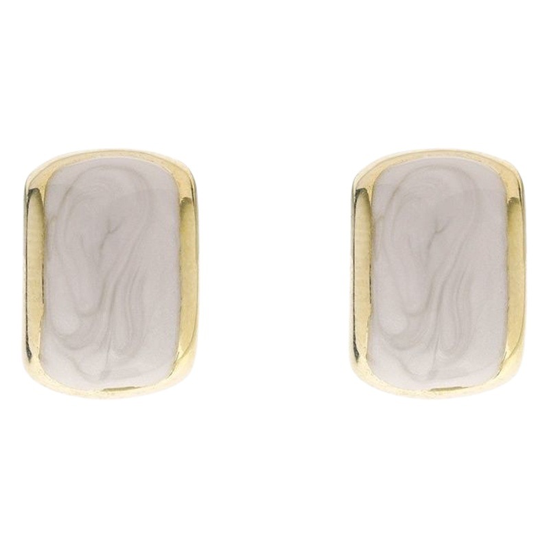 YH nuevo estilo retro Hong Kong pendientes temperamento Corea del Sur Internet celebridad oreja clip ins estilo pendientes de alto grado Luz de lujo moda de las mujeres