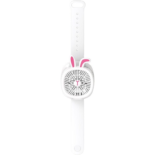 2024 New Model Watch Fan USB Charging Student Mini Portable Handheld Wrist Strap Cartoon Fan