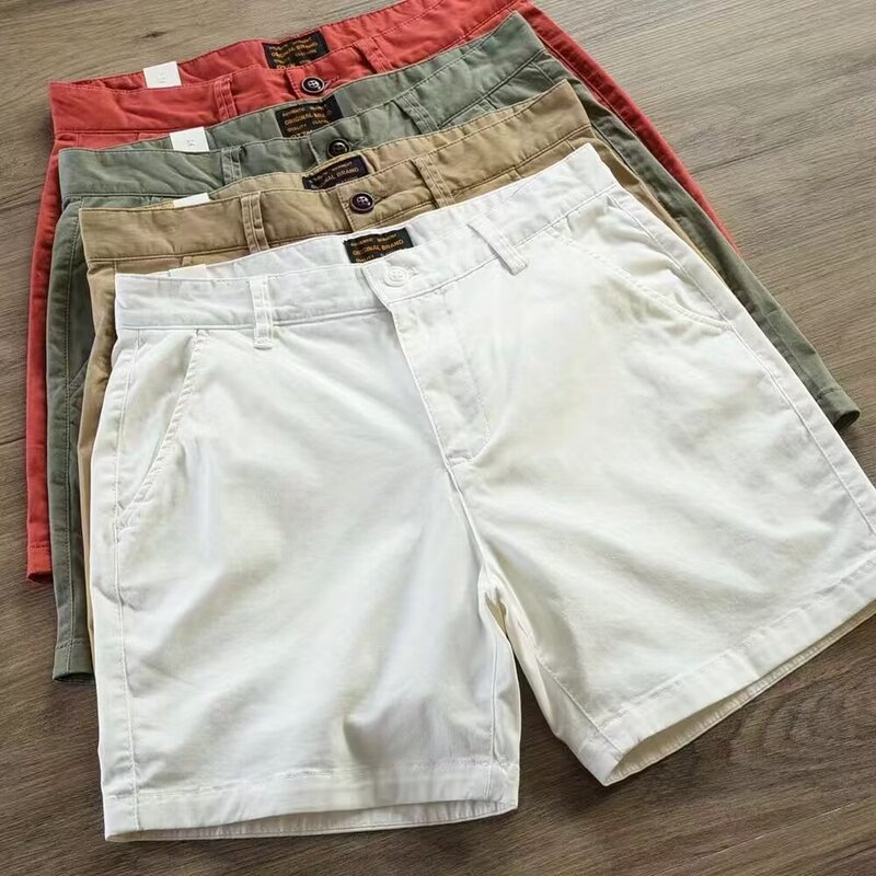 Cross-border Summer Casual Shorts Men's Slim-fit Straight Pants Men's Three-point Shorts Men's Trendy All-match Quad Pants Cross-border Summer Casual Shorts Men's Slim-fit Straight Pants Men's Three-point Shorts Men's Trendy All-match Quad Pants