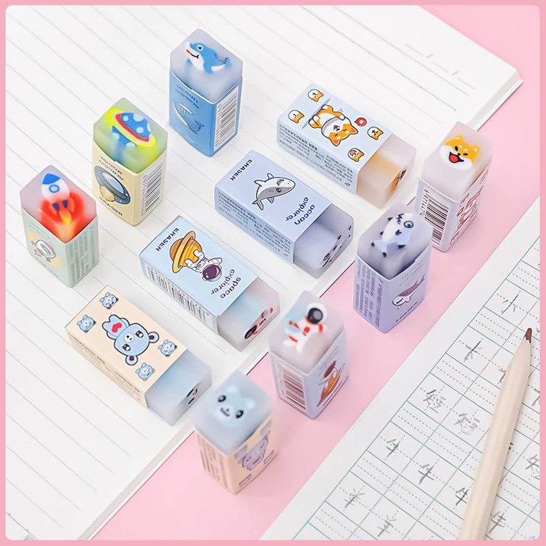 Cartoon astronaut, children's cute eraser for students