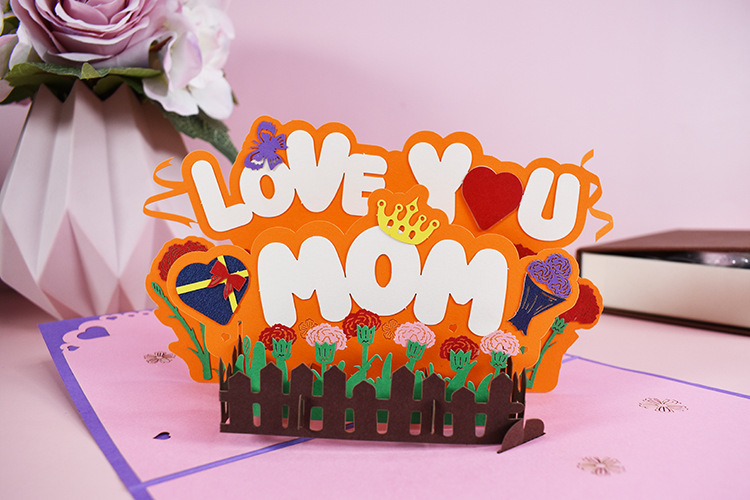 1 Piece Simple Style Letter Paper Card Mother's Day display picture 5