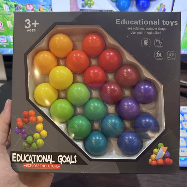 7735 Puzzle Ball [Window Box Black] Ball diameter 2.5