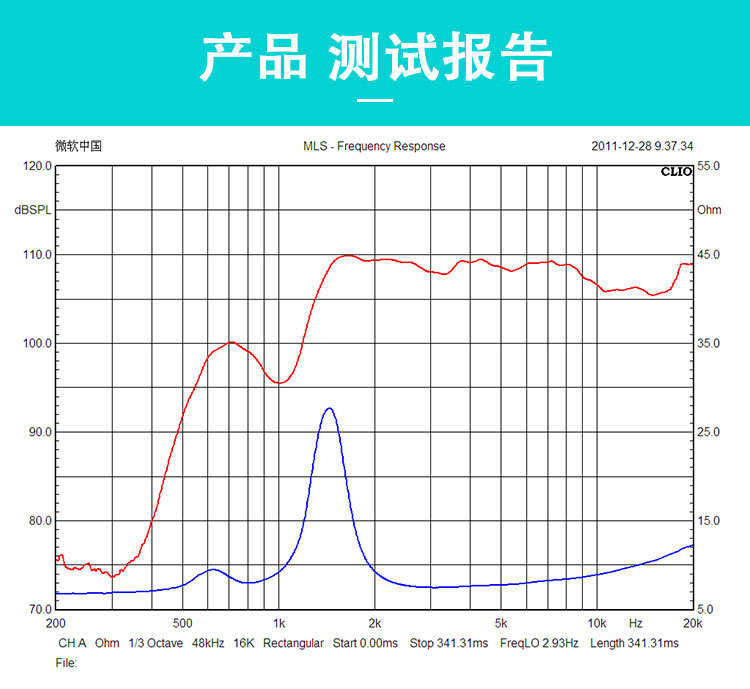 34芯号角高音扬声器