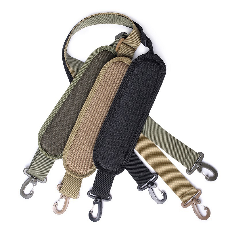 Bag Strap Replacement Adjustable Shoulder Strap, Padded Metal Hook, Suitable for Crossbody Bags, Messenger Bags, Computer Bags