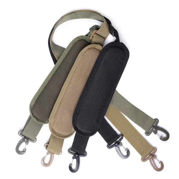 Bag Strap Replacement Adjustable Shoulder Strap, Padded Metal Hook, Suitable for Crossbody Bags, Messenger Bags, Computer Bags