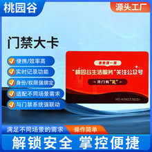 门禁身份识别卡CPU大卡门禁身份卡NFC加密电梯酒店感应房卡饭卡
