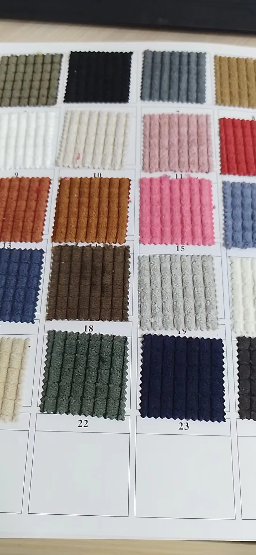 涤棉罗纹 厂家新款现货本