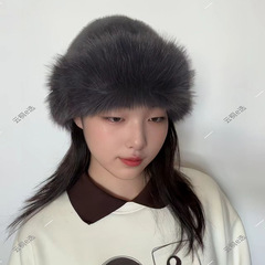 新款拉夫风蒙古帽秋冬户外防风劳伦帽百搭保暖女韩毛绒帽子盆帽