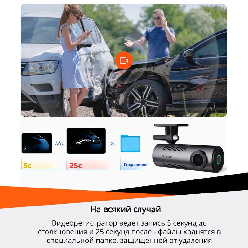 4K New Model Single/Two-Channel Lipstick-Style Dash Cam with High-Definition Night Vision M310 Replacement Model